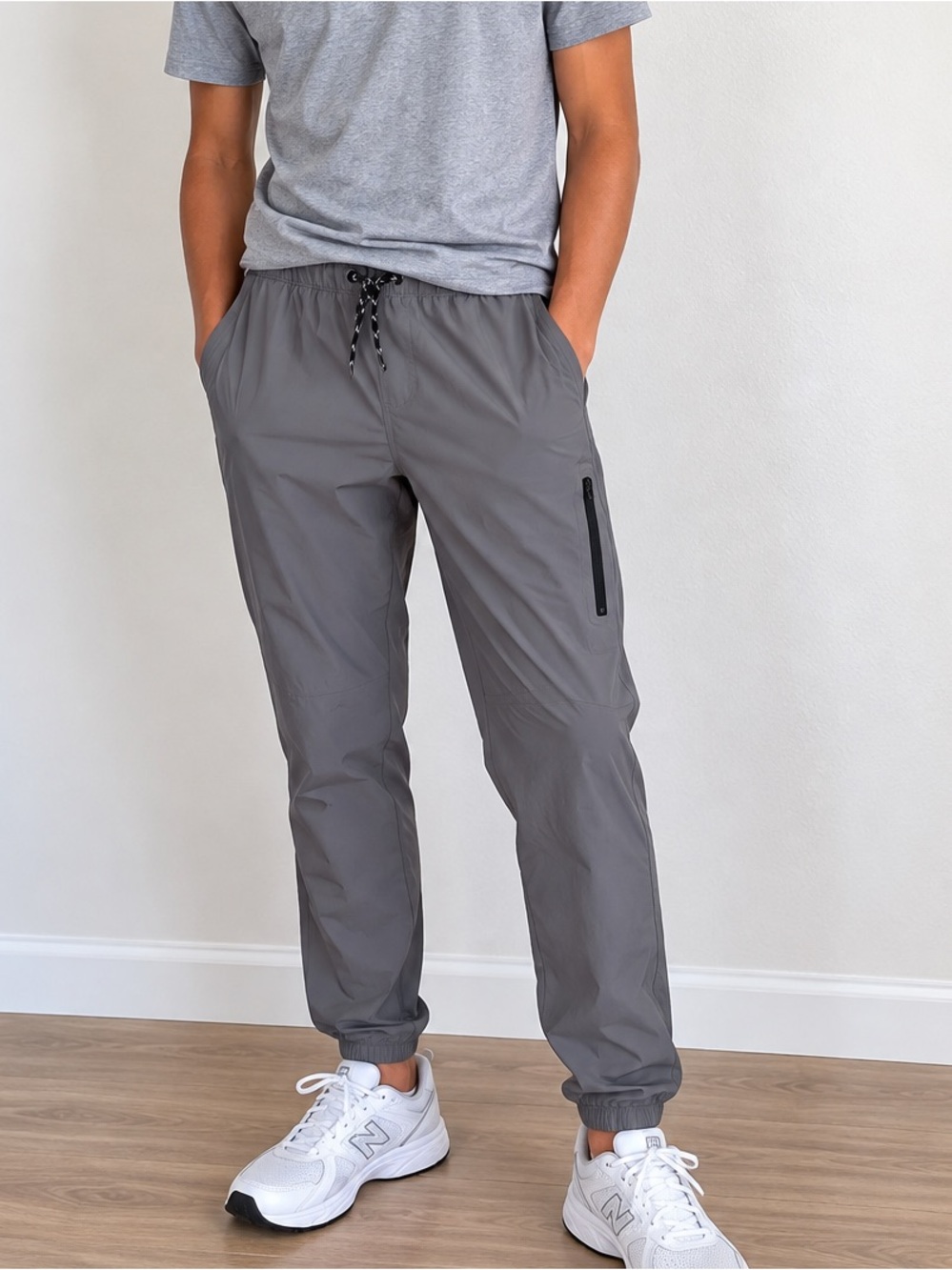 Weatherproof Vintage Boys Gray Jogger Pants XL Lightweight Athletic